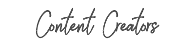 content creators
