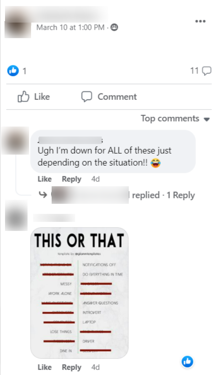 FB comments
