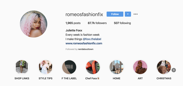 instagram highlights