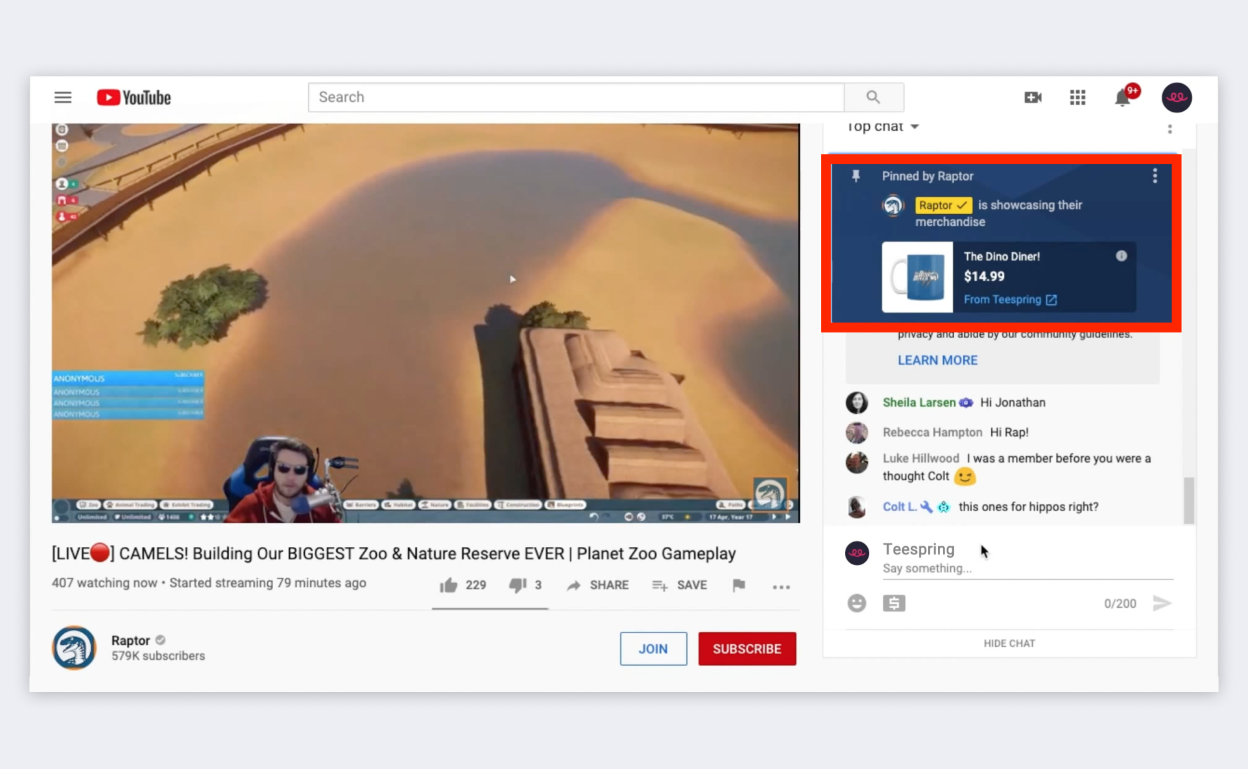 Chat youtube stream Styles for