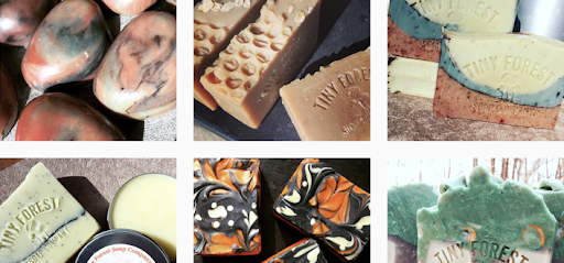 tinyforestsoapcompany insta grid