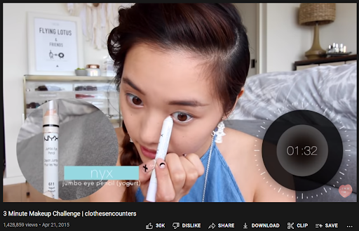 makeup beauty challenge video youtube