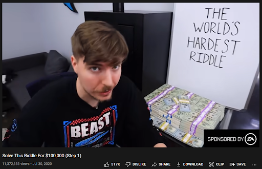 mrbeast youtube video