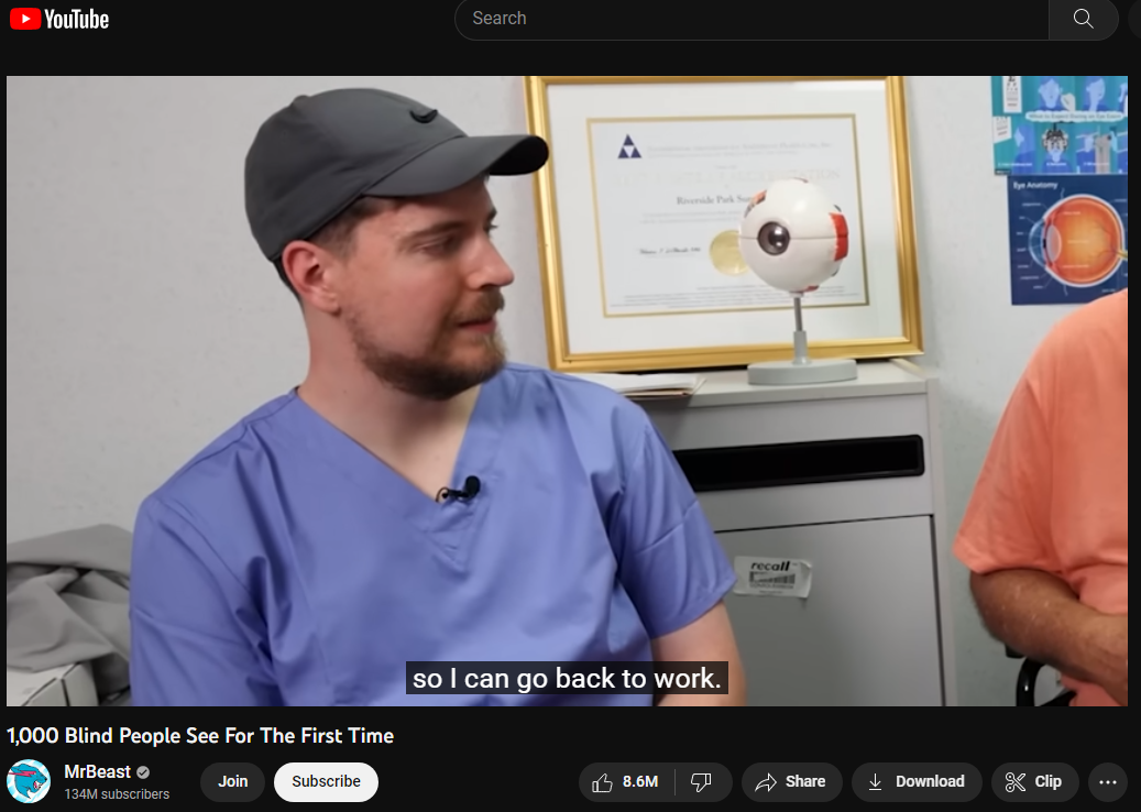 mrbeast youtube influencer