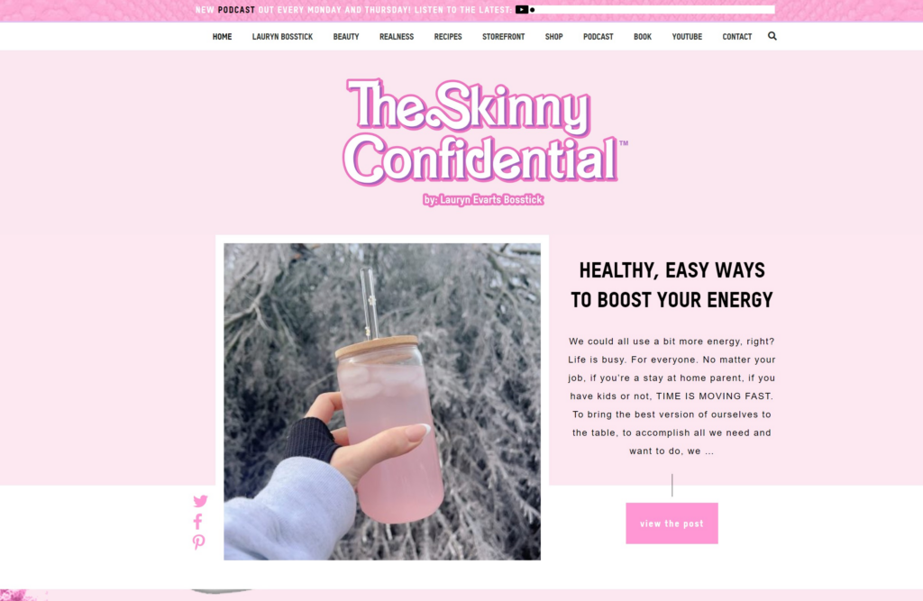 the skinny confidential