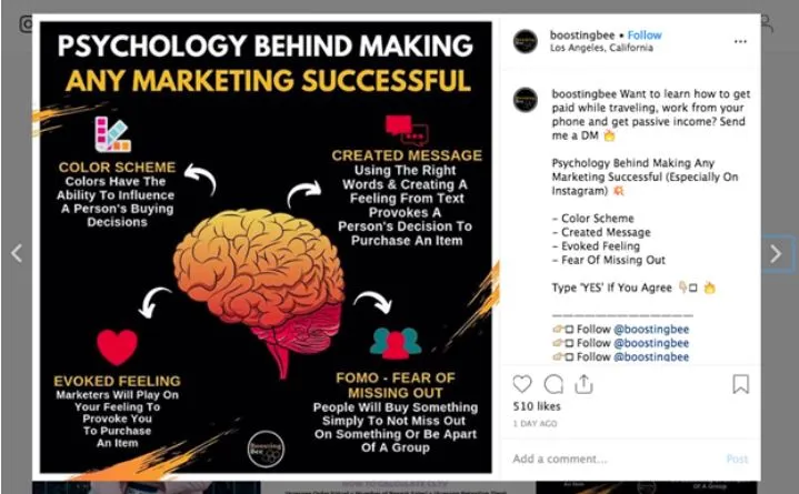 boostingbee instagram post