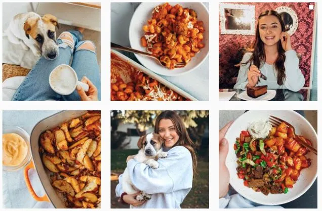 vegan instagram posts
