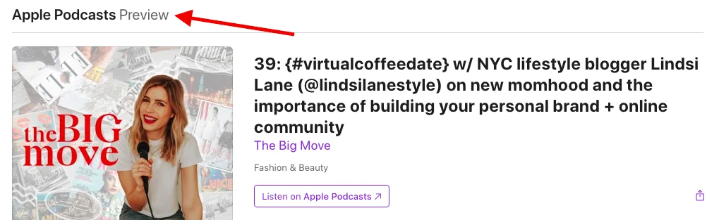 lindsi lane podcast